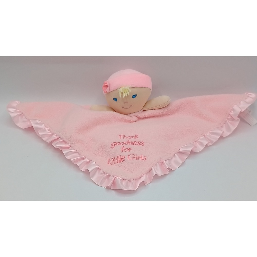 2018 Kids Preferred Thank Goodness For Little Girls Security Doll Blanket B5